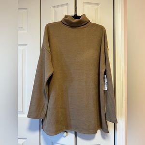 Turtleneck Long Sleeve Sweater Dress